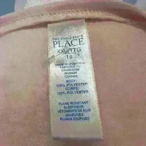 The children’s place girls long sleeve tea with kitty print - Picture 7 of 8